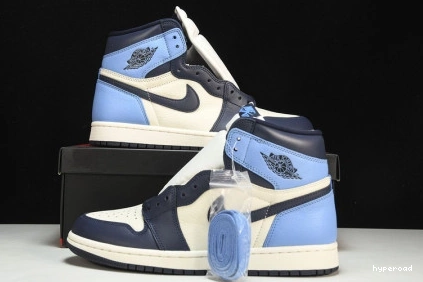 Hyperoad UNC RETRO OBSIDIAN AIR HIGH JORDAN 1 0818